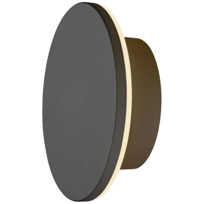 Afbeelding van SLV D RING S 1007911 Buitenlamp (wand) 7.5 W LED Zwart