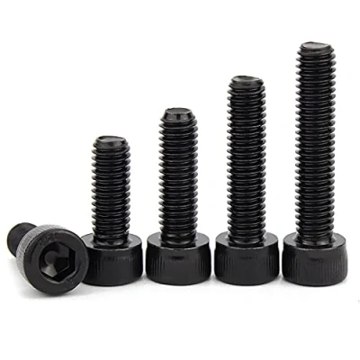 Afbeelding van ANSIEDIO Cilinderschroeven met binnenzeskant van gelegeerd staal, zeskantbouten zeskantkop, volledige schroefdraad, metalen schroeven M8 x 40 mm, 5 stuks