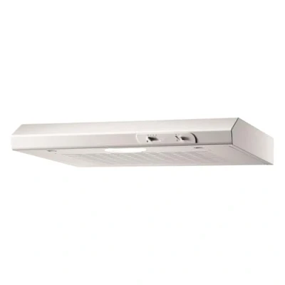 Afbeelding van Respekta® onderbouw afzuigkap 60 cm Aluminium look Luchtafvoer Recirculatie RVS DH640IXL