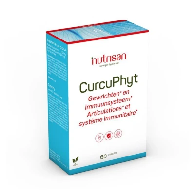 Afbeelding van Curcuphyt 60 vegetarische capsules Nutrisan