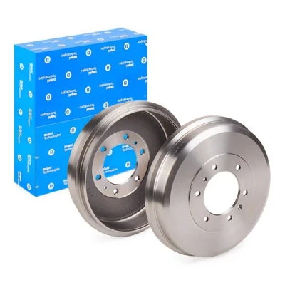 Afbeelding van DELPHI BF573 Remtrommel Zonder ABS sensorring, wiellager 337 ISUZU: D Max II Pickup