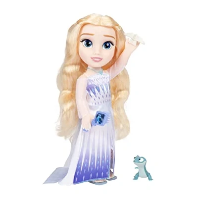 Afbeelding van Frozen My Amie zingende pop Elsa 35 cm muzikaal met accessoires, perfect voor kinderen vanaf 3 jaar