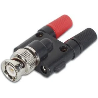 Afbeelding van BNC MANNELIJK NAAR 2 x BANAANPLUG 4mm