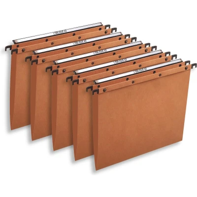 Afbeelding van ELBA AZO Ultimate hangmap voor lade A4 V bodem karton oranje pak 10