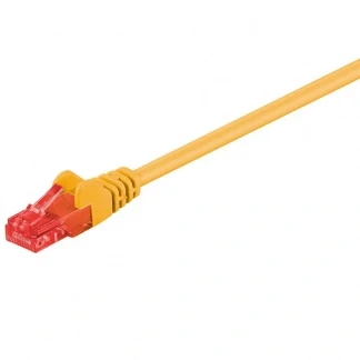 Afbeelding van Netwerkkabel Cat6 U/UTP 15 meter (Geel)