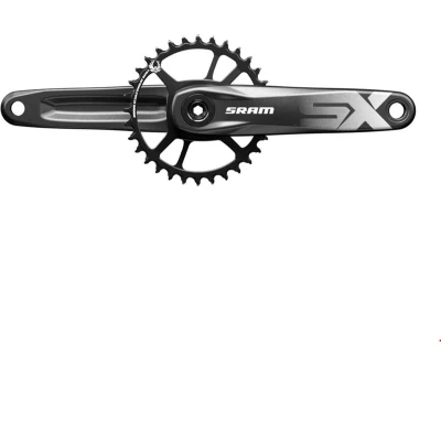 Afbeelding van Sram Sx Eagle Powerspline Direct Gemonteerd Crankstel Zwart 175 mm / 32t