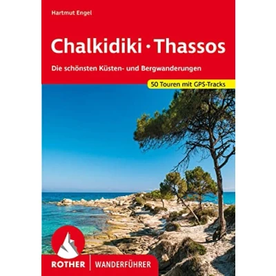 Afbeelding van Rother Wanderfüher Wandelgids Chalkidiki Thassos
