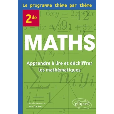 Image de Maths Seconde Le programme thème par