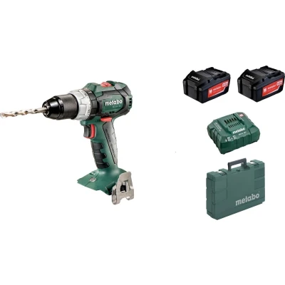 Afbeelding van Metabo BS 18 LT BL 18V Li Ion accu boor /schroefmachine set (2x 4,0Ah accu) in koffer koolborstelloos