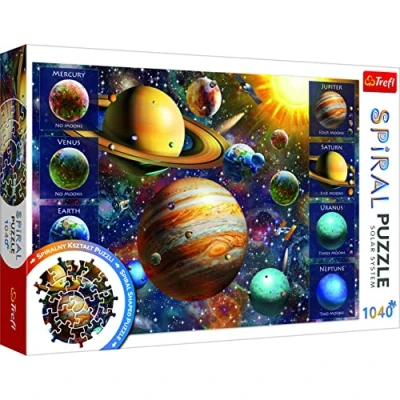Afbeelding van Trefl 1040SP Spiral Puzzle Solar system