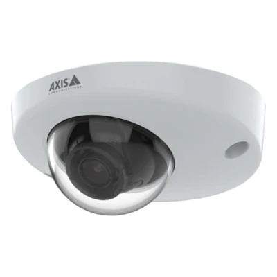 Afbeelding van AXIS P39 Series P3905 R Mk III M12 Netwerkbewakingscamera koepel kleur 2 MP 1920 x 1080 montage vaste iris vastgesteld brandpunt H.264B, H.264M, H.264H, H.265, MJPEG PoE Plus TAA Compliant
