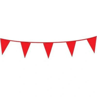 Image de Ligne de drapeau XL rouge 10 mètres