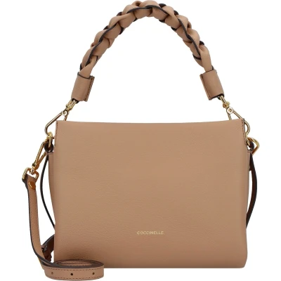 Afbeelding van Coccinelle Boheme Grana Double Handtas, Dames, Maat: One Size, Skin/gazpacho