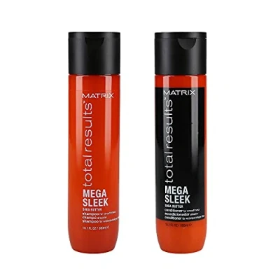 Afbeelding van Matrix Total Results Mega Sleek Shea Butter Set Shampoo 300 ml + Conditioner