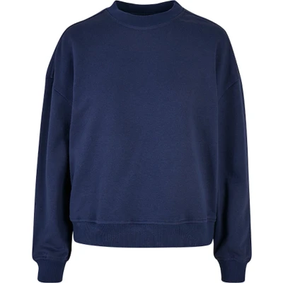 Afbeelding van Ladies Oversized Crewneck Sweater met ronde hals Light Navy XS