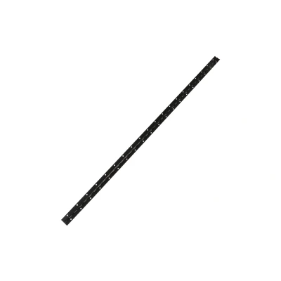 Afbeelding van Wovar Pianoscharnier Zwart 32 x 1000 mm Per Stuk