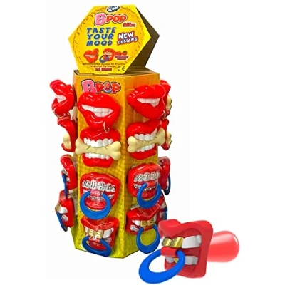 Afbeelding van Wom Bpop Assortiment Lollys 24x