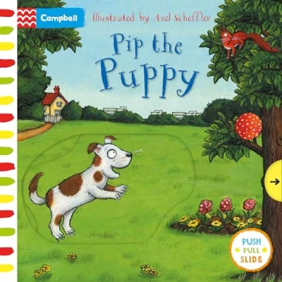 Afbeelding van Axel Scheffler Pip the Puppy A Push, Pull, Slide Book