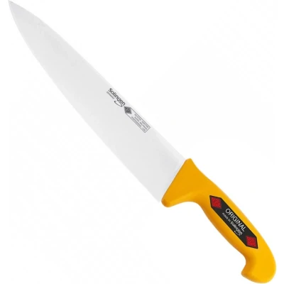 Afbeelding van Eikaso Solingen Breed Koksmes 21 cm Semi Flexibel Ergonomisch Handvat Geel