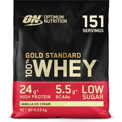 Afbeelding van Optimum Nutrition 100% Whey Gold Standard 4530gr Vanille