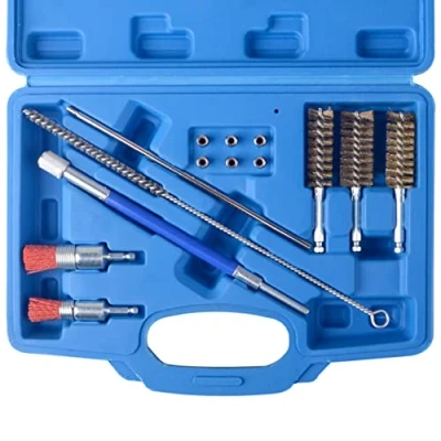 Afbeelding van DAYUAN Injector Seat Shaft Cleaning Kit, 14 delige en Set Reinigingsgereedschap