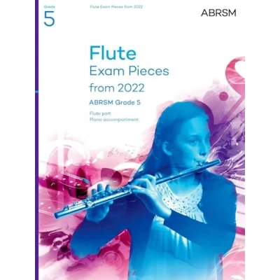 Afbeelding van ABRSM Exam Pieces Flute from 2022, Grade 5