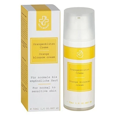 Afbeelding van Hagina Sensitive Line Oranjebloesemcrème, 50 ml, kalmerende en hydraterende crème met licht vetkarakter voor normale tot gevoelige gemengde huid