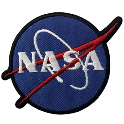 Afbeelding van Geborduurde patch om op te strijken of naaien met NASA logo