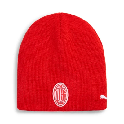 Image de PUMA AC Milan Reversible Beanie, Sport, Noir/Rouge, OSFA
