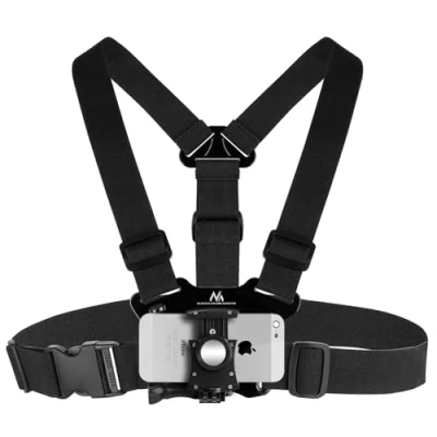 Afbeelding van Borstband voor Mobiele Telefoon Camera Sport Houder Maclean MC 773