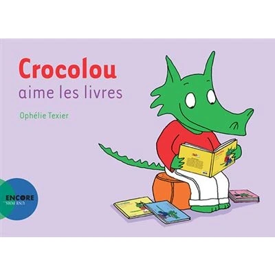 Image de Crocolou aime les livres