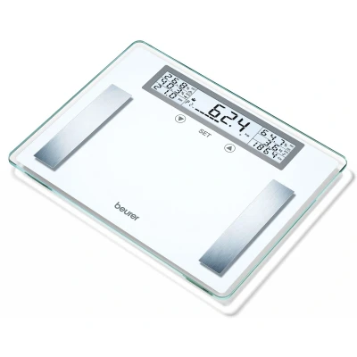 Afbeelding van Beurer BG 51 XXL Analyse personenweegschaal Weegbereik (max.): 200 kg Wit, RVS