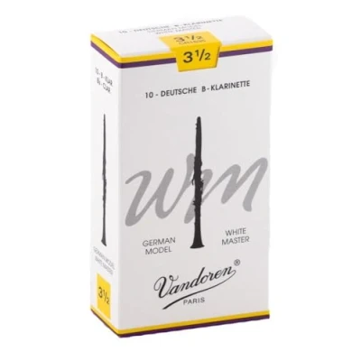 Afbeelding van Vandoren White Master Traditional 3,5 Riet voor Bb klarinet (Duits)