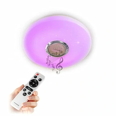 Afbeelding van LED plafondlamp met luidspreker Lumavox InnovaGoods