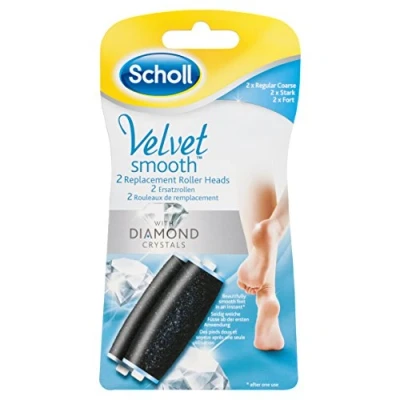 Afbeelding van Scholl Velvet Smooth Verwisselbare Rollers Diamantkristallen Regular 2 stuks
