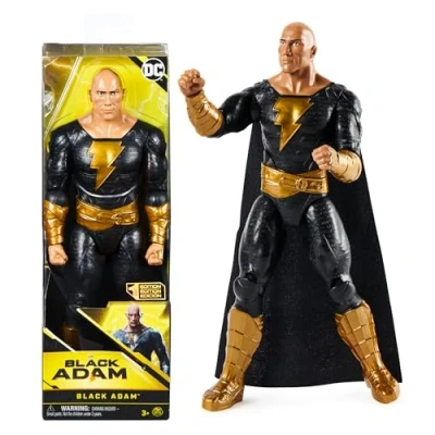 Afbeelding van DC Comics, Black Adam actiefiguur, 30 cm, verzamelspeelgoed voor jongens en meisjes vanaf 3 jaar