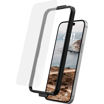 Afbeelding van Urban Armor Gear Tempered Glass Screenprotector (glas) iPhone 16 Plus, 15 Plus 1 stuk(s) 14436111NA