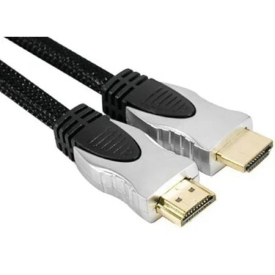 Afbeelding van Exertis Connect Hoge snelheid HDMI kabel met Ethernet, Kwaliteit, verguld, St. A / A, gevlochten (1.50 m, HDMI), Videokabel