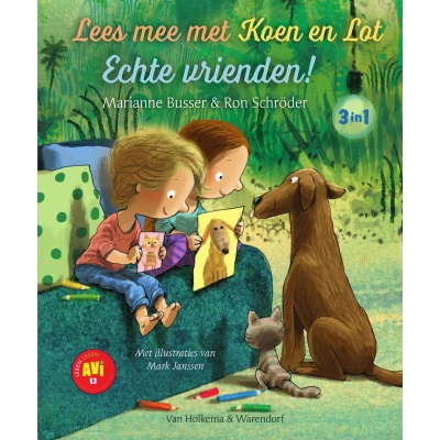 Afbeelding van Lees mee met Koen en Lot Echte vrienden!