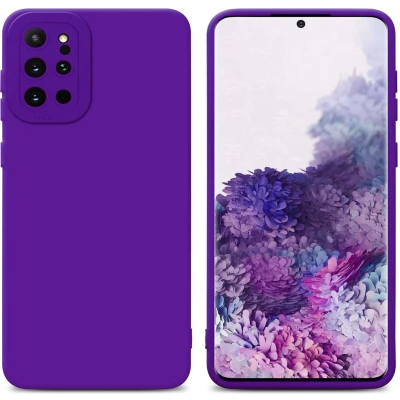 Afbeelding van Cadorabo Hoesje geschikt voor Samsung Galaxy S20 PLUS in Fluid DONKER PAARS Beschermhoes gemaakt van flexibel TPU silicone Cover Case