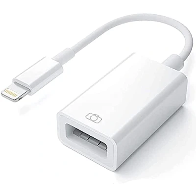 Afbeelding van Wahbite Apple Lightning naar USB camera adapter, 3.0 OTG kabel voor iPhone/iPad het aansluiten van kaartlezer, stick, U schijf, toetsenbord, muis, hubs,