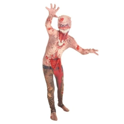 Afbeelding van Morphsuits Zombie kostuum voor kinderen, monsterkostuum, Halloween, maat M