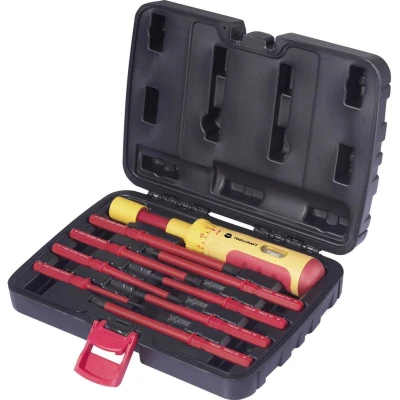 Afbeelding van TOOLCRAFT 0.5 3 Nm Momentschroevendraaierset 9 delig VDE, Elektronica