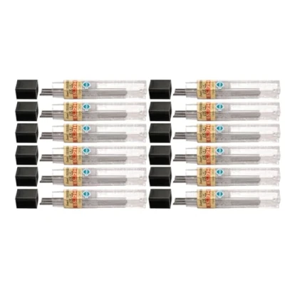 Afbeelding van Potloodstift Pentel 0.5mm zwart per koker 2H 12 stuks