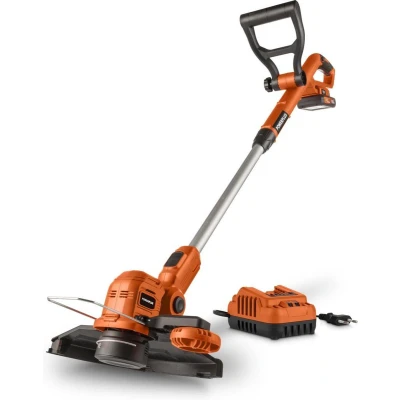 Afbeelding van Powerplus Dual power garden POWDPG75421 20 V Geborsteld Grastrimmer 20V Ø 260mm incl. batterij 2.0Ah en lader