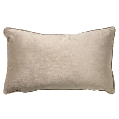Afbeelding van Dutch Decor FINN Sierkussen 30x50 cm velvet lendekussen Pumice Stone beige