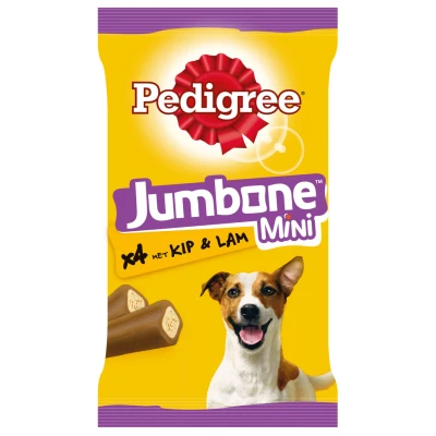 Afbeelding van Pedigree Jumbone Mini Hondensnacks Kip Lam 160 g