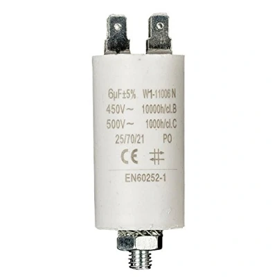 Afbeelding van Condensator Aanloop 6.0 μF (Max. 450V, Aarde)