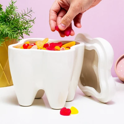 Afbeelding van Sweet Tooth Snoeptrommel Wit