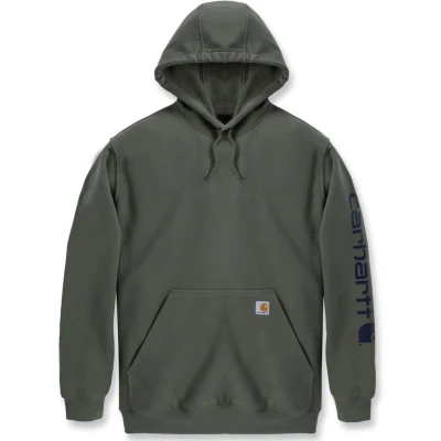 Afbeelding van Carhartt K288 Hoodie Heren Dusty Olive XL Groen Truien &amp; Vesten